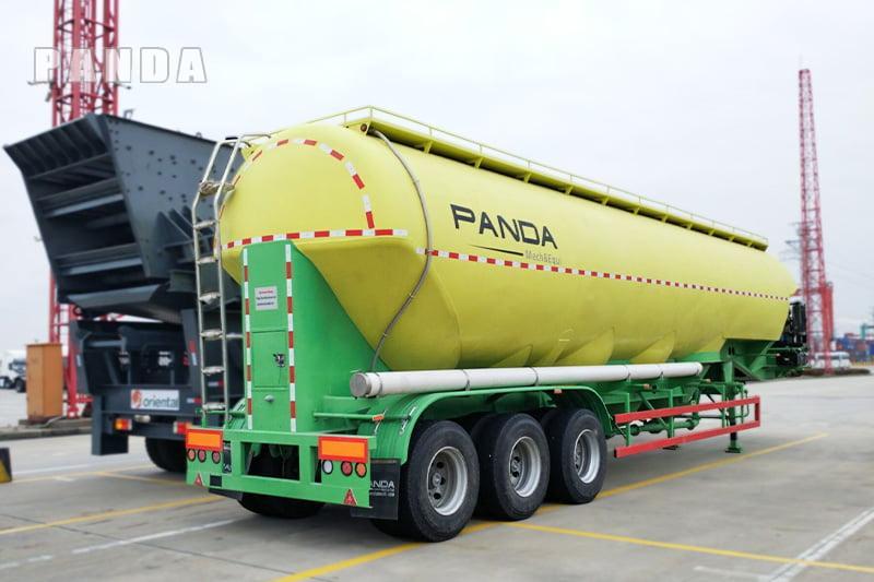 Panda Mech flour tanker trailer