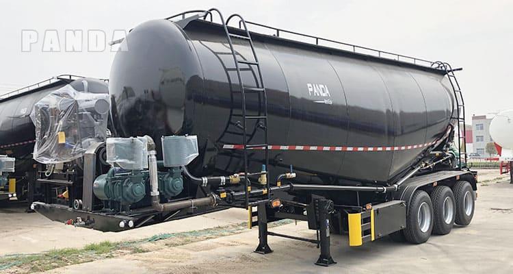 50t-cement-tanker-11 Heavy-duty 85 ton cement tanker project configuration