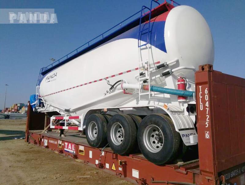 Panda Mech pneumatic dry bulk tanker