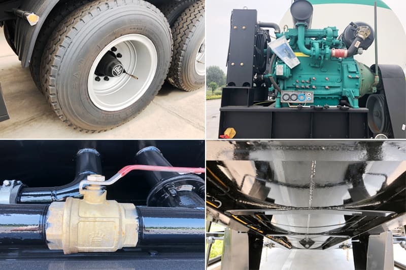 cement-bulker-parts-3 Cement tanker pneumatic components used for configuration comparison