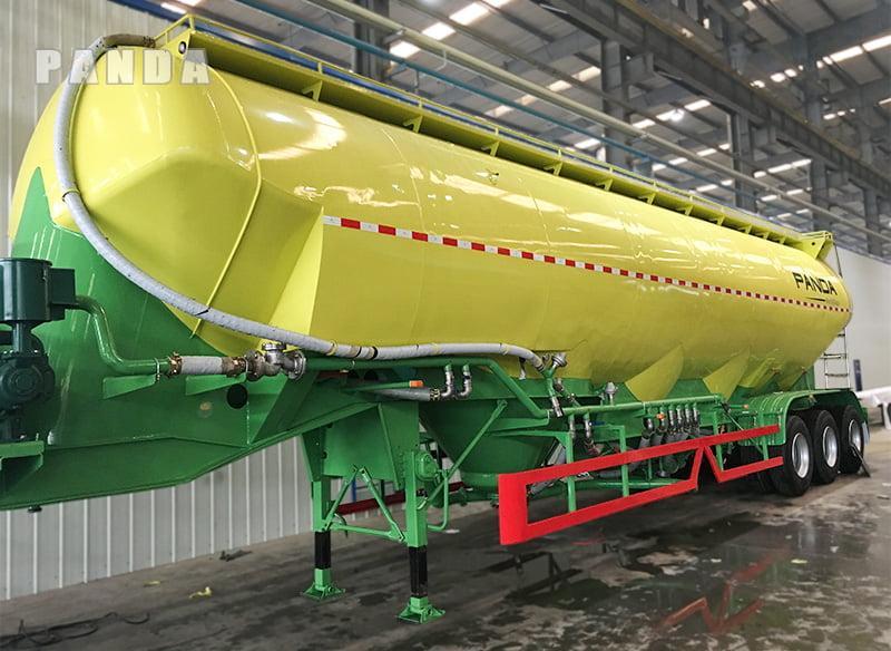 30 ton flour tanker tank body and side piping