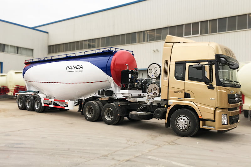 Panda Mech 55 ton 3 axle cement tanker trailer