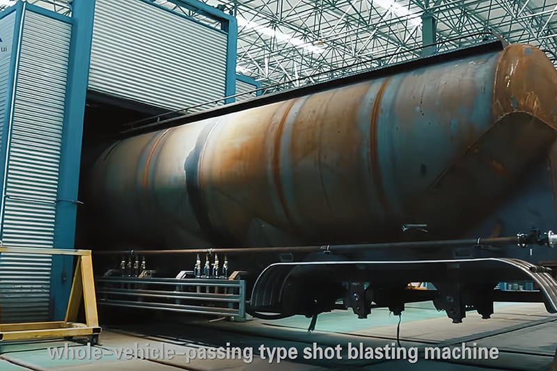 Panda Mech cement tanker surface preparation and final build