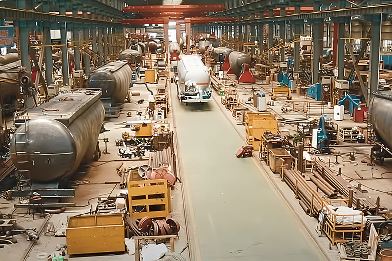 Panda Mech cement tanker factory