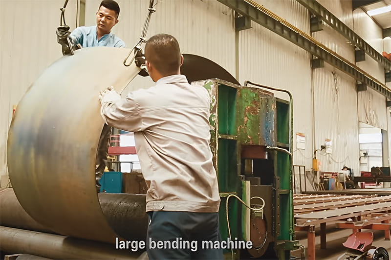 Panda Mech cement tanker tank forming and factory production